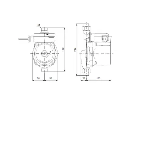 Насос циркуляционный GRUNDFOS 99547009 - PRORAB image-2