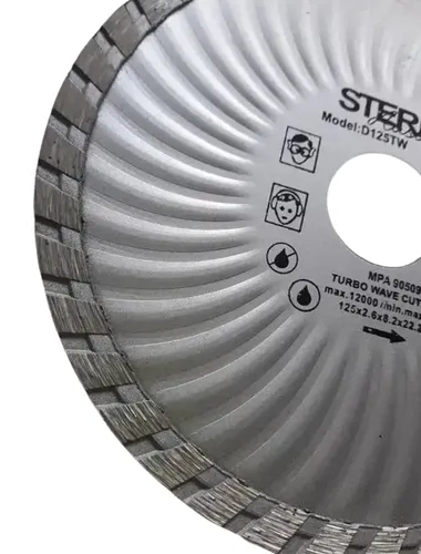 Алмазный диск "STERN" 125 Турбоволна D-125TW - PRORAB image-1