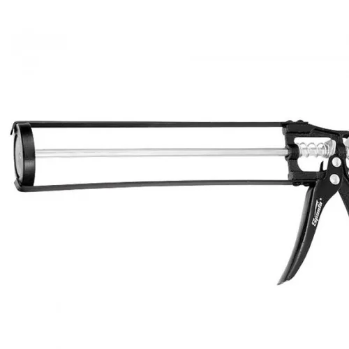 Пистолет для герметика 310мм скелетный усиленный с фиксатором СПАРТА 886125 - PRORAB