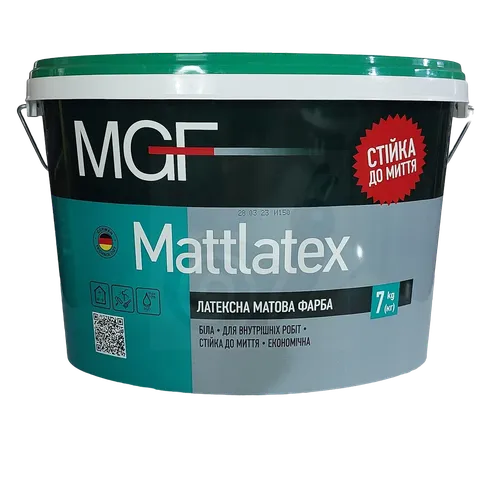 Краска латексная MGF M100 Mattlatex 7кг - PRORAB