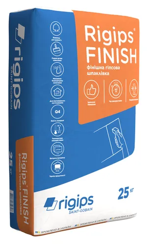 Шпаклевка RIGIPS Finish 25кг - PRORAB