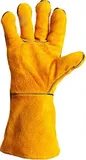 Перчатки DOLONI краги с подкладкой желтые 4507 - PRORAB image-14