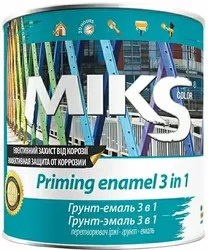 Грунт-эмаль MIKS 3 в 1 2.5кг черная - PRORAB image-15