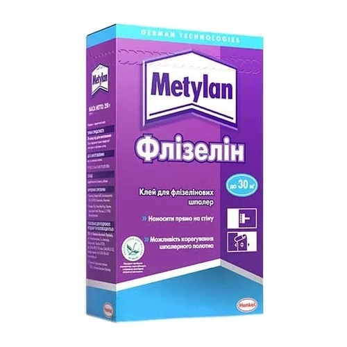 Клей для обоев METYLAN Флизелин 250г - PRORAB image-1