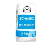Клей для плитки SCANMIX MULTISUPER 119 25кг серый - PRORAB image-4