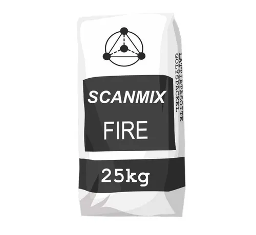 Смесь кладочная термостойкая SCANMIX FIRE 750 25кг - PRORAB