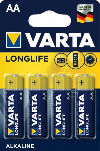 Батарейка VARTA LONGLIFE AA BLI 4 - PRORAB