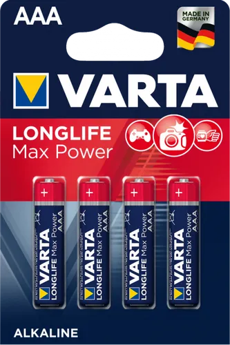 Батарейка VARTA MAX POWER (MAX T.) AAA BLI 4 - PRORAB