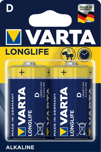 Батарейка VARTA HIGH Energy Alkaline С BLI 2 - PRORAB