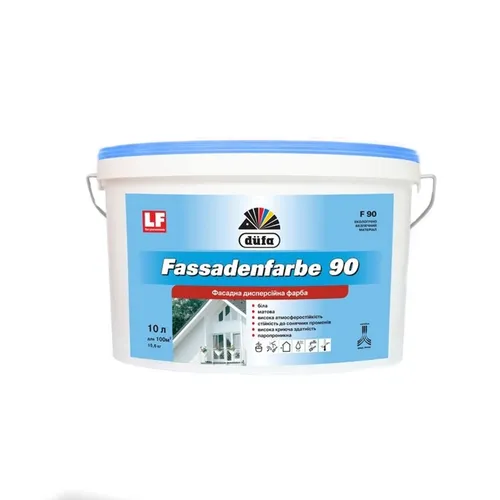 Краска фасадная DUFA Fassadenfarbe F90 2,5л - PRORAB
