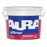 Краска AURA Mattlatex TR 2,25л бесцветная - PRORAB