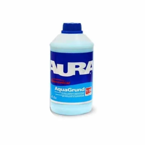 Грунтовка акриловая AURA Aqua Grund концентрат 0,5л - PRORAB