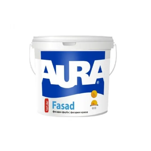 Краска фасадная AURA Fasad 1,4 кг акриловая - PRORAB