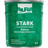 Грунт-эмаль 3в1 антикоррозионная AURA STARK темно-коричневая 2кг - PRORAB image-1