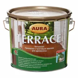 Масло для дерева AURA Terrace 2,7л коричневое - PRORAB image-1