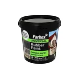 Краска FARBEX 1,2 кг резиновая универсальная серая - PRORAB image-4