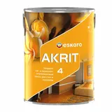 Краска ESKARO Akrit 4 2,85л белая глубокоматовая - PRORAB image-1