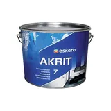 Краска ESKARO Akrit 7 4,75л белая шелковисто-матовая - PRORAB image-3