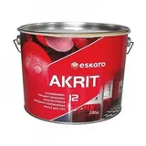 Краска ESKARO Akrit 12 2.85л белая моющая - PRORAB image-8