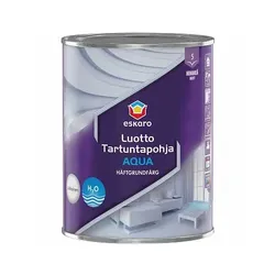 Краска грунтующая ESKARO Luotto Tartuntapohja Aqua 0,9л белая - PRORAB image-12