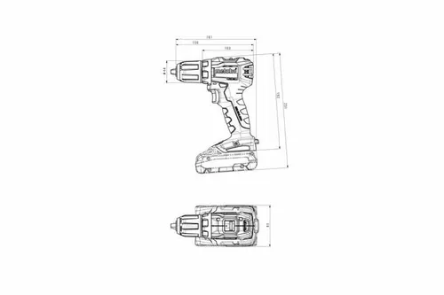 Шуруповерт аккумуляторный METABO BS 18 L BL 602350500 - PRORAB