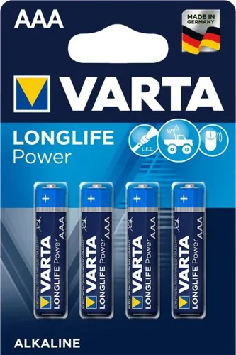 Батарейка VARTA Iong Life POWER AAA BLI 4 - PRORAB