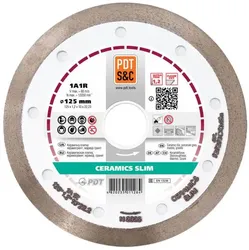 Диск алмазный PDtools CERAMICS SLIM 125 1.2 10 22.2 - PRORAB image-9