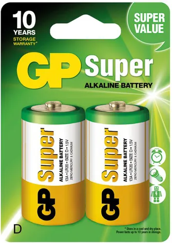 Батарейка GP 13A-U2 Alkaline (бочка большая) - PRORAB image-1