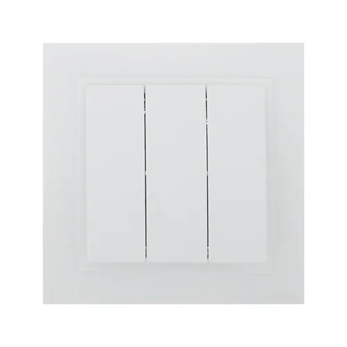 Выключатель 3-кл. белый Mono Electric DESPINA 102-190022-114, арт. 17927 (шт.) - PRORAB