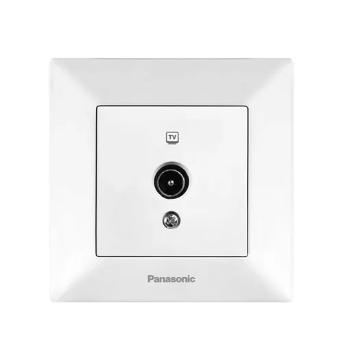 Розетка TV PANASONIC Arkedia Slim конечная белая WNTC0451-2WH-UA - PRORAB