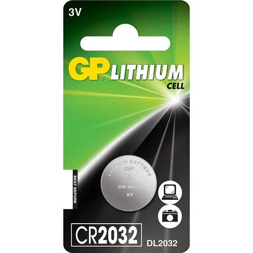 Батарейка таблетка GP 2032-U5 литиевая - PRORAB