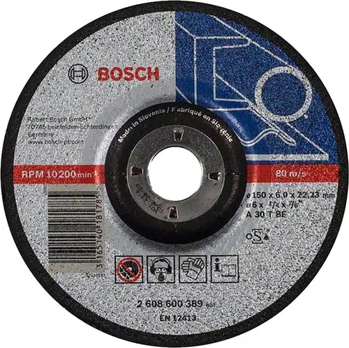 Круг зачистной Bosch Expert for Metal (150x6х22.23 мм) (2608600389) - PRORAB