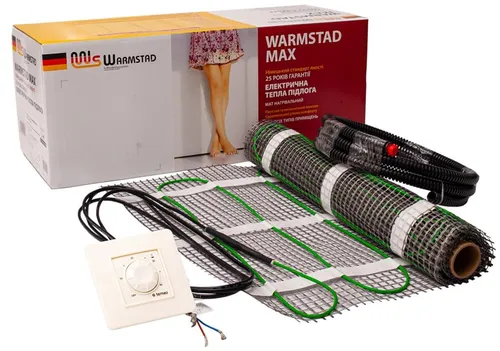 Мат нагревательный Warmstad Max EcoPRO-300-2.0/150 W/m2 с терморегулятором RTP 1740021 - PRORAB