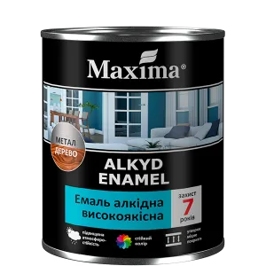 Эмаль алкидная MAXIMA высококачественная 2,3 кг серая - PRORAB image-1