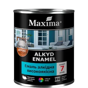 Эмаль алкидная MAXIMA высококачественная 2,3 кг белый глянец - PRORAB image-1