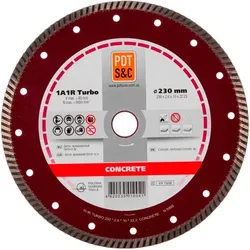 Диск алмазный PDtools TURBO CONCRETE 230 2.6 10 22.2 - PRORAB image-3