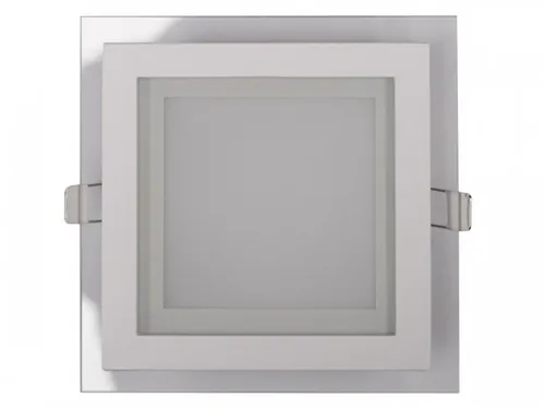 Светильник LED LUXEL 6Вт квадрат со стеклом встроенный DLSG-6N - PRORAB