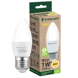 Лампа LED ENERLIGHT E27 9Вт C37 4100К - PRORAB