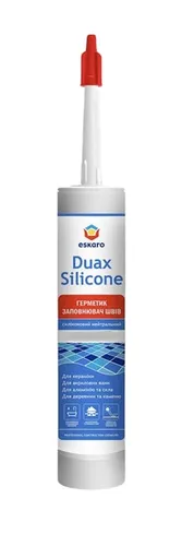 Герметик Eskaro Duax Silicone №234 чоколад 300мл - PRORAB