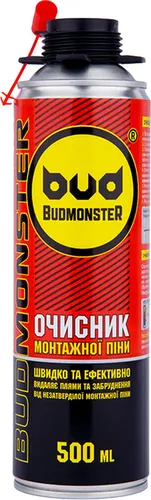 Очиститель монтажной пены Budmonster 500 мл - PRORAB