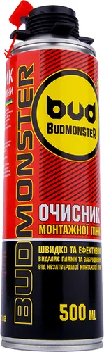 Очиститель монтажной пены Budmonster 500 мл - PRORAB image-2