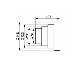 Переход универсальный круглый ЭРА 160/150/125/100/80 60-193 - PRORAB image-2