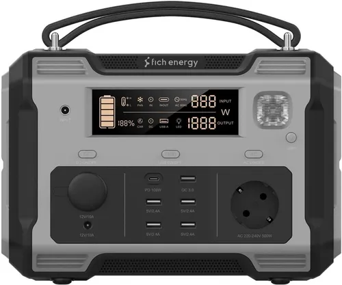Зарядная станция FICH ENERGY F500 500W - PRORAB image-1
