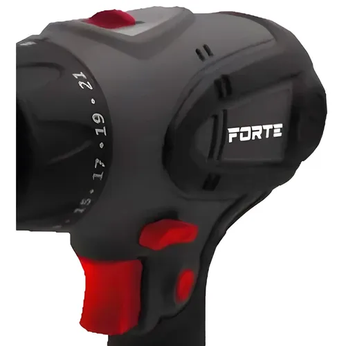 Дрель-шуруповерт FORTE DSR 550-2 VR 550 Вт, 0-350/0-1000 об/мин, быстрозажимной съемный патрон, реверс - PRORAB image-1