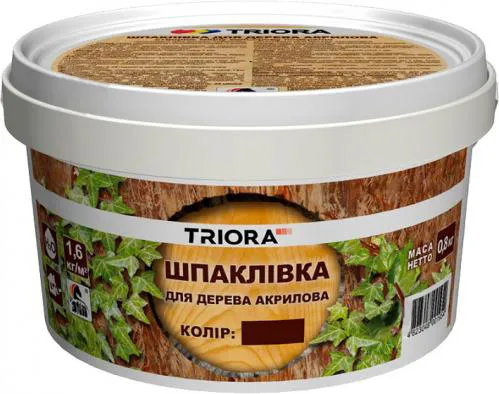 Шпаклевка ТRIORA для дерева 0,4 кг 446 ясень - PRORAB