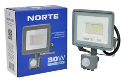 Прожектор NORTE 30W с датчиком движения 6500K 1-NSP-1223 - PRORAB image-5