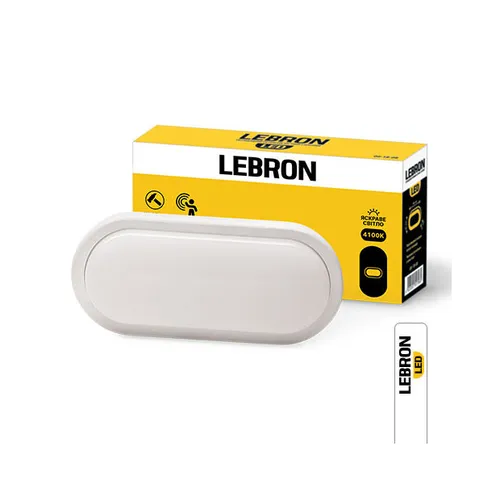 Светильник LED LEBRON L-WLО 15W овал 4100К 1300Lm - PRORAB