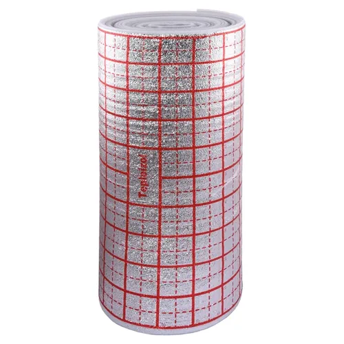 Фольгированная пленка с разметкой 105мкр 50м2 красная - PRORAB