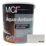 Лазурь MGF Aqua-Antiseptik белый 0.75л - PRORAB