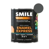 Краска молотковая 3 в 1 SMILE EXPRESS 0,7л серебро - PRORAB image-9